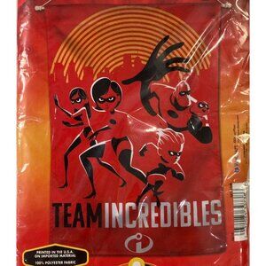 The Incredibles Movie Flag Birthday Party Banner Disney Indoor Outdoor 28"x40"